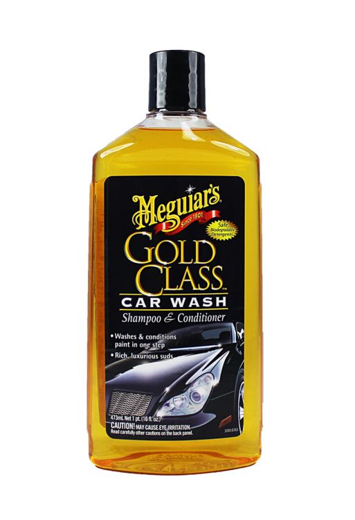 Meguiar's Gold Class Car Wash Shampoo & Conditioner 473 ml - Szampon do mycia samochodu