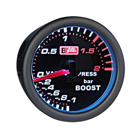 Auto Gauge Smoke Boost - Wskaźnik ciśnienia doładowania 4716022430478, 27001SWL-SM.BAR
