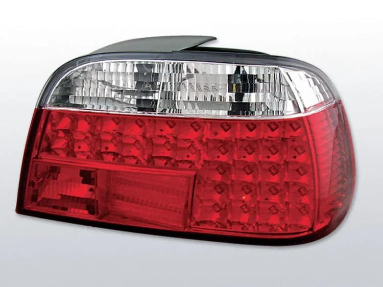 Lampy tylne BMW E38 06.94-07.01 RED WHITE LED