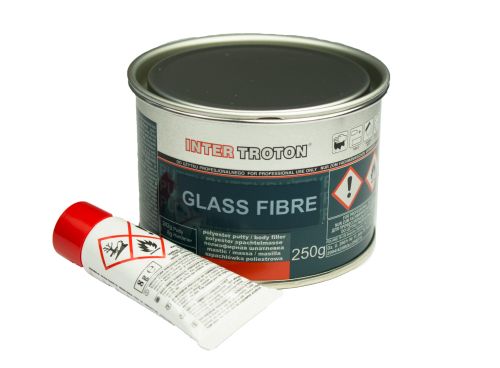 Troton Glass Fibre - Szpachlówka z włóknem szklanym 250gr + utwardzacz