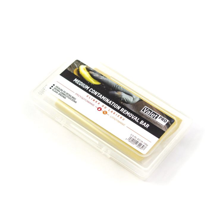 Glinka o średniej agresywności - ValetPRO Yellow Traditional Clay Contamination Bar 100gr