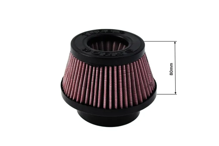 Filtr stożkowy TurboWorks 80mm x 89mm Purple