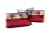Lampy tylne BMW E36 12.90-08.99 SEDAN RED WHITE
