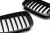 Grill (atrapa) czarna BMW E46 04.99-03.03 Cabrio / Coupe Black