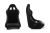 Monza Race Plus Black - Fotel sportowy welur