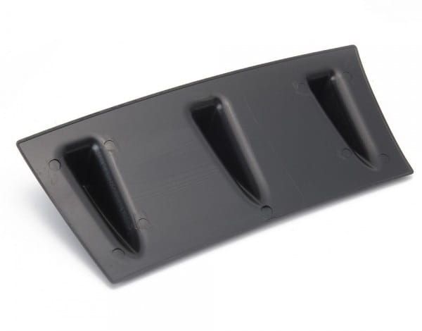 Universal Shark Fin Lip Spoiler - Uniwersalny dyfuzor tylny (3 żebra)
