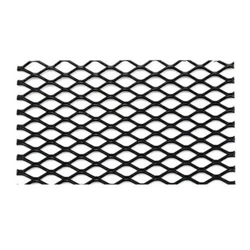 IRP Aluminiowa siatka grilla typ. hex 24,5 x 50
 cm - czarna metal