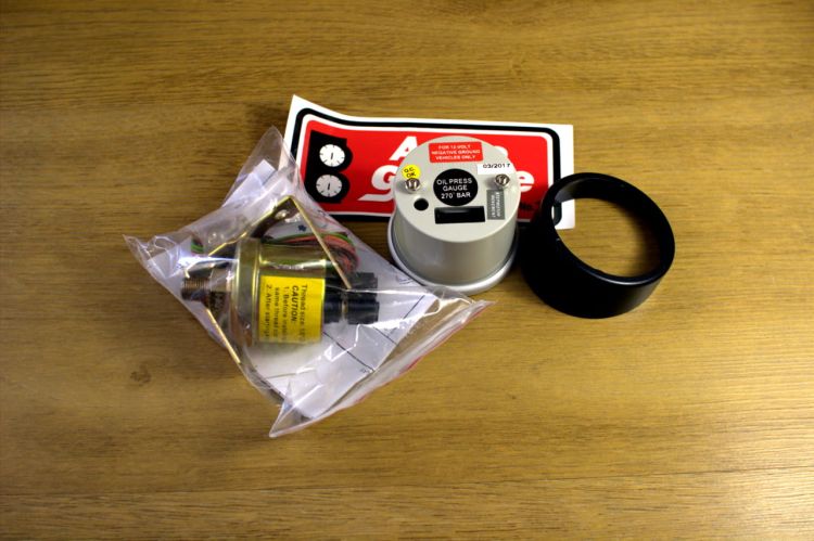 Auto Gauge Smoke Oil Pressure - Wskaźnik ciśnienia oleju