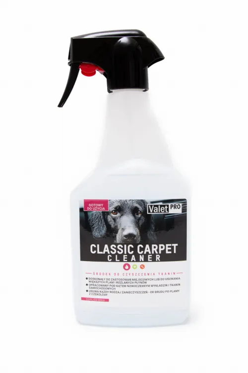 ValetPRO Classic Carpet Cleaner 500ml - Płyn do prania i czyszczenia tapicerki