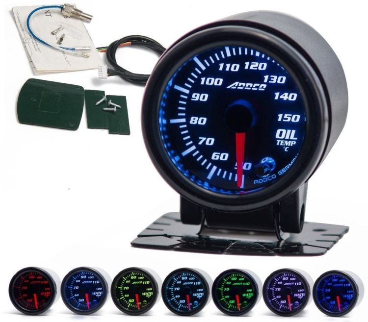 ADDCO Oil Pressure 52mm - Wskaźnik temperatury oleju