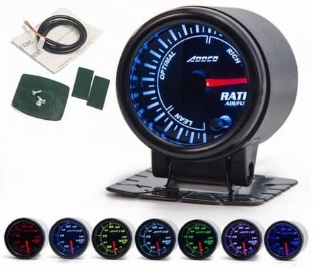 ADDCO AFR Air Fuel Ratio 52mm - Wskaźnik składu mieszanki (powietrze paliwo)