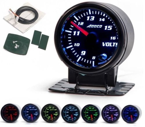 ADDCO Voltometer 52mm - Wskaźnik woltomierz