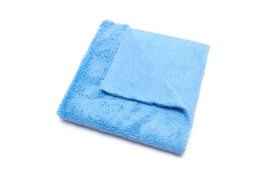 Edgeless Blue Microfiber Towel 40x40 - Bezszwowy ręcznik z mikrofibry 380g/m2
