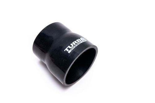 Silikonowa redukcja prosta TurboWorks Black 80-89mm