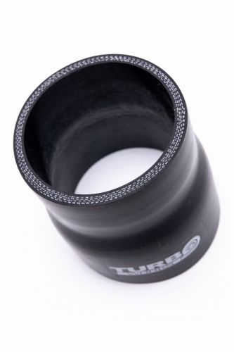 Silikonowa redukcja prosta TurboWorks Black 80-89mm