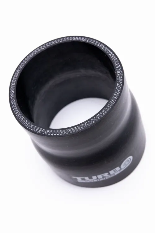 Silikonowa redukcja prosta TurboWorks Black 80-89mm