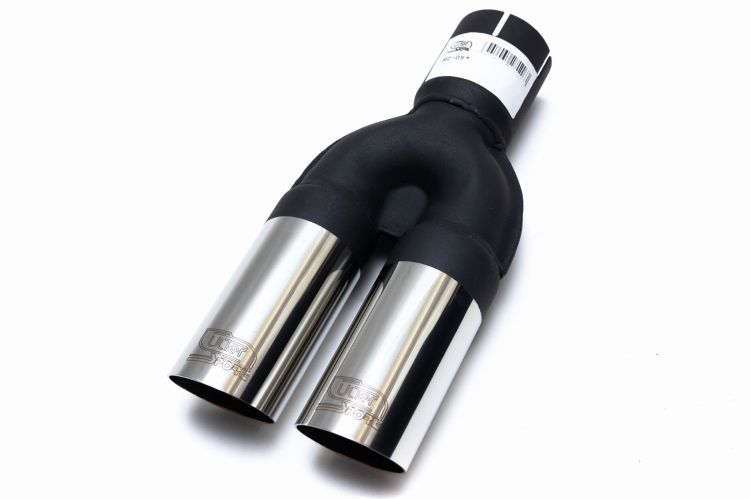 Podwójna końcówka wydechu ULTER N2-05* Ø 60 mm / długość 220 mm