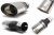 Pojedyncza końcówka wydechu ULTER N1-09 95×65 / długość 120 mm n1-09