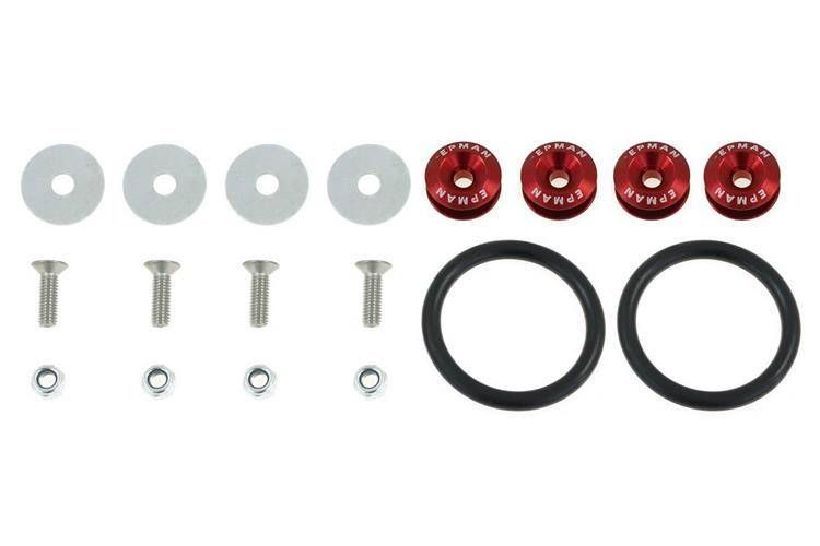 Epman Zapinki Uchwyty Zderzaka Klapy Quick Release Red