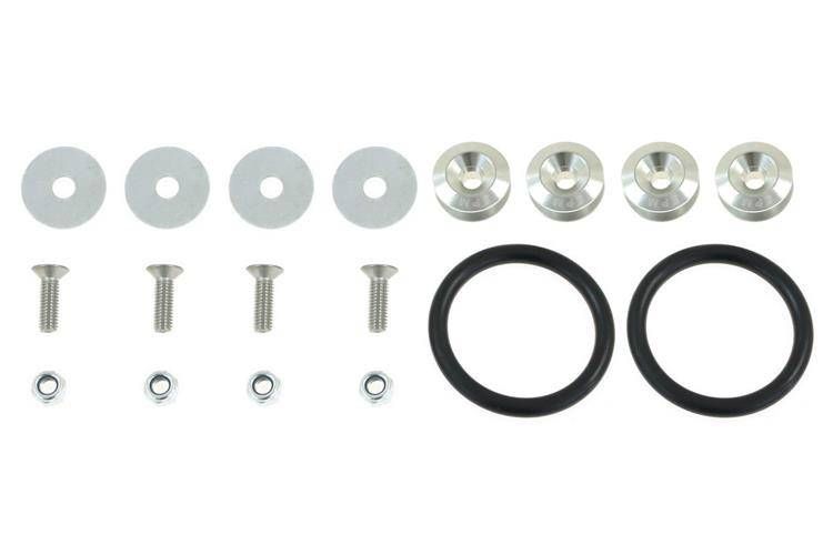 Epman Zapinki Uchwyty Zderzaka Klapy Quick Release Silver