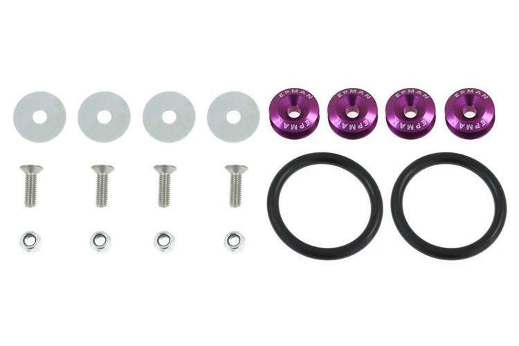 Epman Zapinki Uchwyty Zderzaka Klapy Quick Release Purple