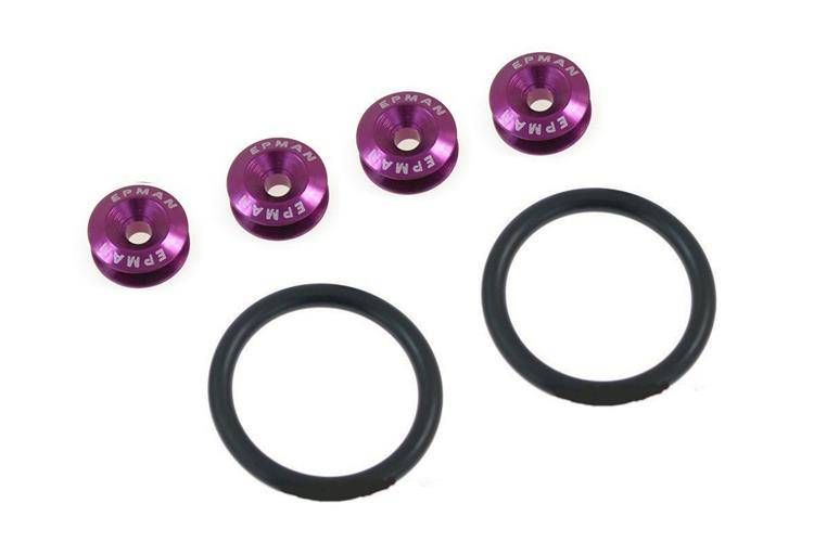 Epman Zapinki Uchwyty Zderzaka Klapy Quick Release Purple
