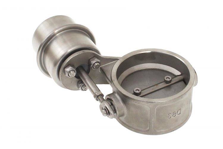 Turboworks Przepustnica wydechu pneumatyczna 70mm Vacuum Closed