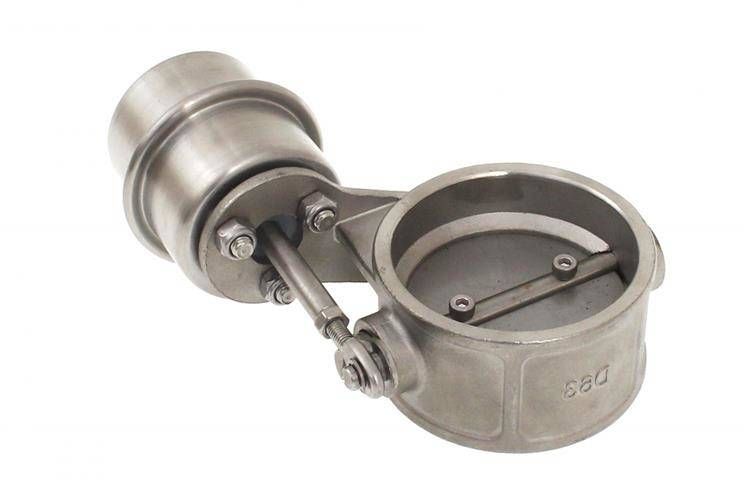Turboworks Przepustnica wydechu pneumatyczna 3,5" [89mm] Vacuum Closed