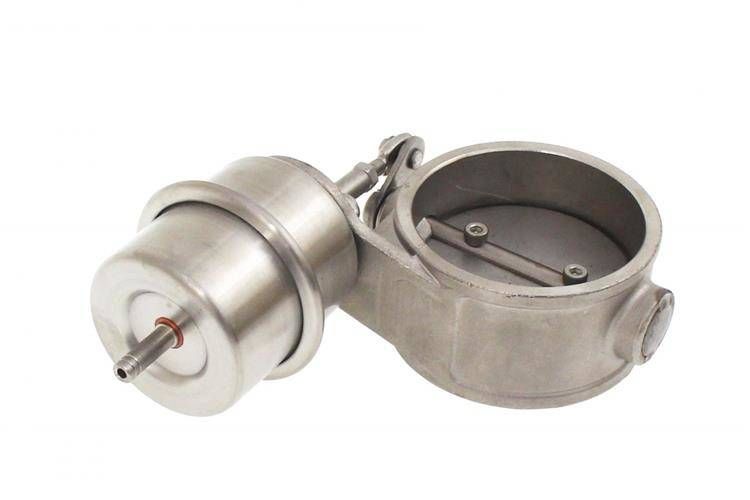 Turboworks Przepustnica wydechu pneumatyczna 3,5" [89mm] Vacuum Closed