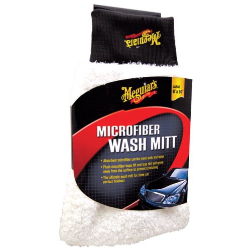 Meguiar's Microfiber Wash Mitt - Delikatna rękawica do mycia samochodu