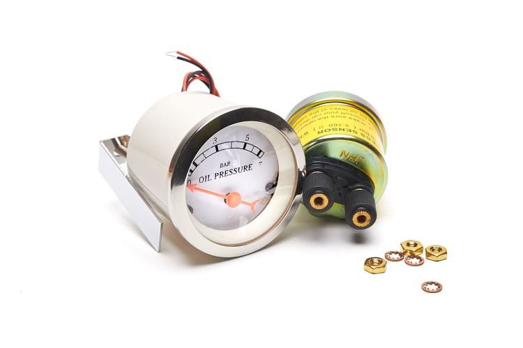 Auto Gauge Classic Oil Pressure - Wskaźnik ciśnienia oleju