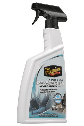 Meguiar's Carpet & Cloth Re-Fresher Odor Eliminator 709ml - Neutralizator Zapachów – zapach nowego auta
