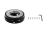 NABA typu Quick Release Turboworks Flat Black - Adapter kierownicy