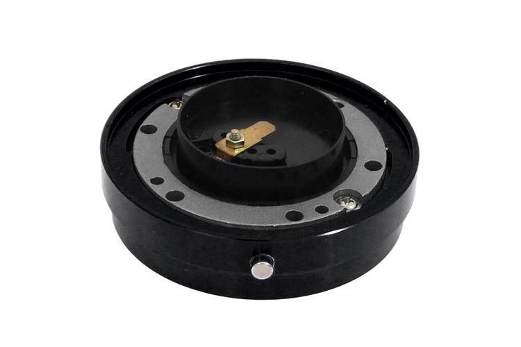 NABA typu Quick Release Turboworks Flat Black - Adapter kierownicy