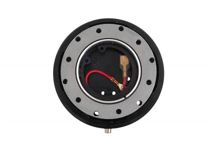 NABA typu Quick Release Turboworks Flat Black - Adapter kierownicy