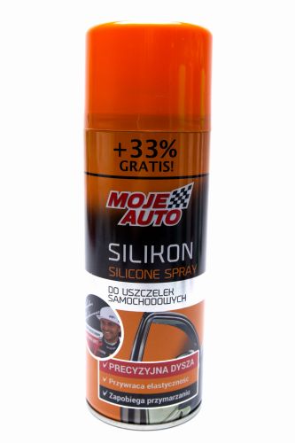 Silikon Spray do uszczelek - Moje Auto Silicone Spray 400ml
