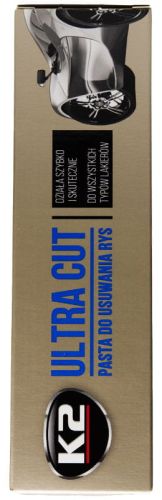Pasta polerska usuwania głębokich rys lakieru - K2 Ultra Cut 100g