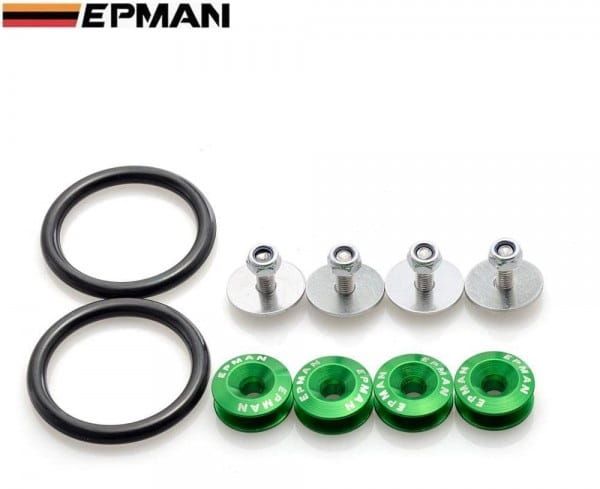 Epman Bumper Quick Release Mounts Green - Innowacyjne Szybko Ściągalne Zapinki Zderzaka
