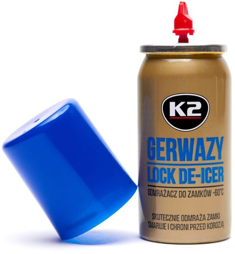 Odmrażacz Do Zamków Z Precyzyjna Końcówką do -60°C - K2 Gerwazy Lock De-Icer