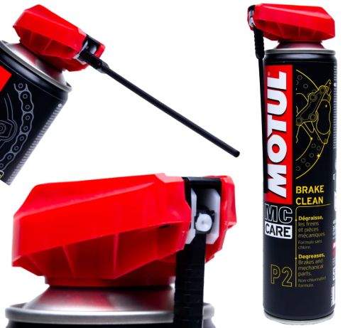 Środek w sprayu do czyszczenia hamulców - Motul P2 Brake Cleaner 400ml