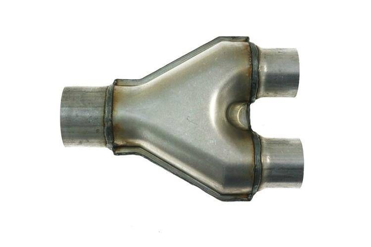 Turboworks Y-Pipe trójnik wydechu 2,25-3" (57x76mm)