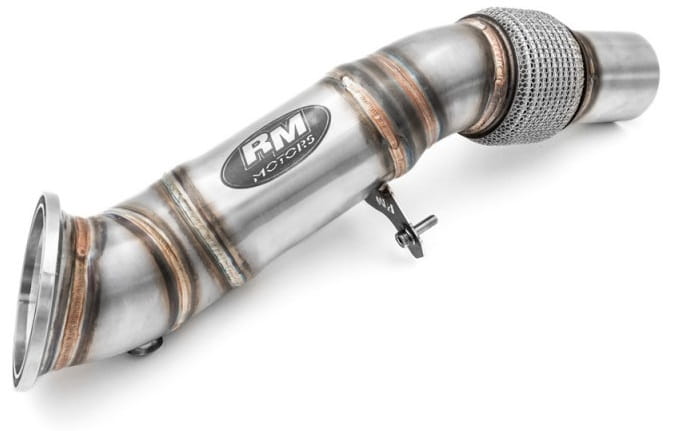 RM MOTORS Downpipe BMW G30 520i, G30 530iX