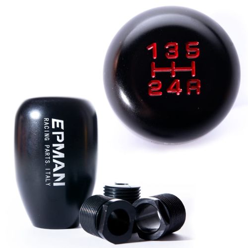 Epman Aluminium Gear Knob Black - Aluminiowa gałka zmiany biegów 5 biegów (Czarna)