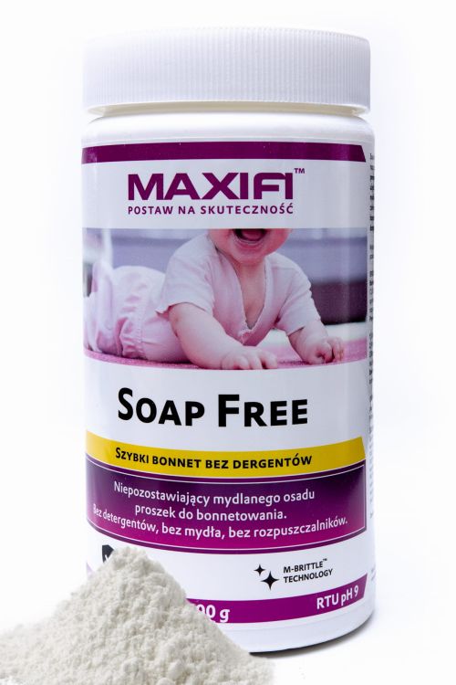 MAXIFI Soap Free 500g - Nowoczesny proszek do bonnetowania