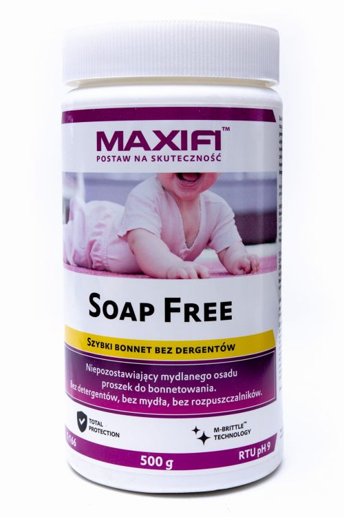 MAXIFI Soap Free 500g - Nowoczesny proszek do bonnetowania