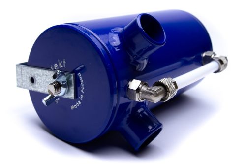 ProPerfekt Oil Catch Tank – Niebieski Separator Oleju (Bez Filtra) | Uniwersalny Zbiornik Odmy