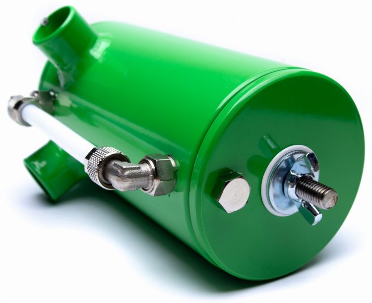 ProPerfekt Oil Catch Tank – Zielony Separator Oleju (Bez Filtra) | Uniwersalny Zbiornik Odmy