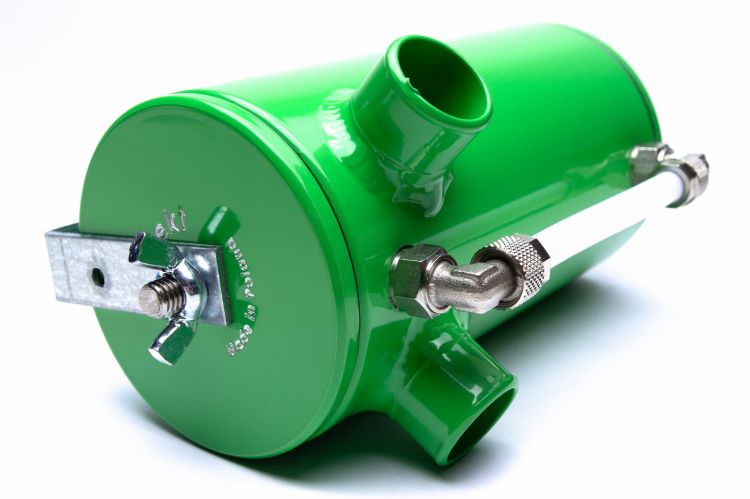 ProPerfekt Oil Catch Tank – Zielony Separator Oleju (Bez Filtra) | Uniwersalny Zbiornik Odmy