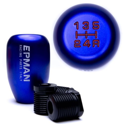 Epman Aluminium Gear Knob Blue - Aluminiowa gałka zmiany biegów 5 biegów (Niebieska)