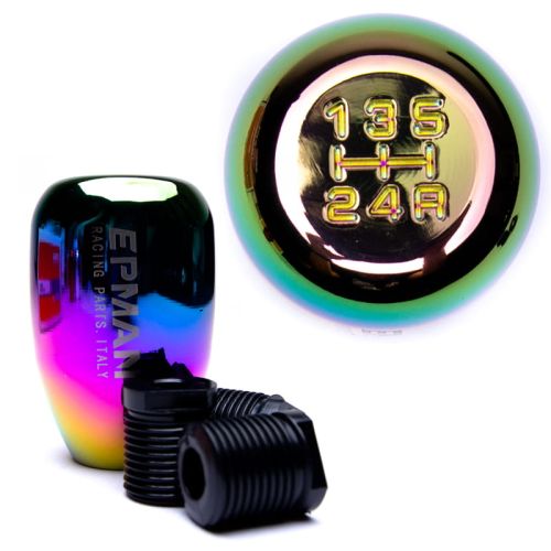 Epman Aluminium Gear Knob Neo -  Aluminiowa gałka zmiany biegów 5 biegów (Neochrom)